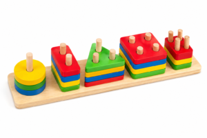 ترتيب اشكال هندسية 5*1