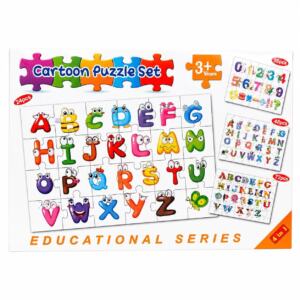 Puzzle بازل حروف إنجليزية 4 أشكال