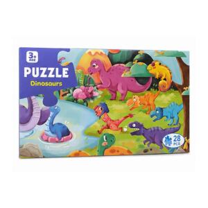 Puzzle Dinosaurs بازل 28 قطعة